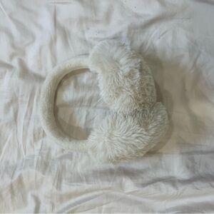 Amazon Cream Faux Fur Earmuffs